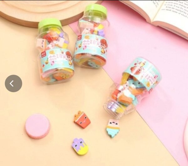 Mini Erasers In Bottle - Image 2