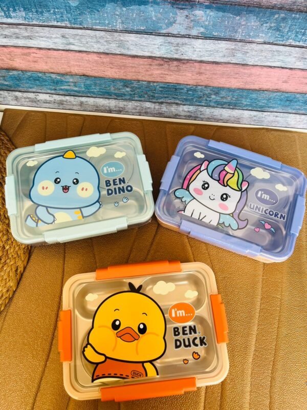 Kids Jumbo Bento Stainless Steel Lunch Box