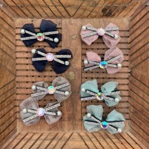 Bow Clip Pair