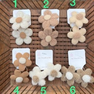 Flower Rubberband Pair
