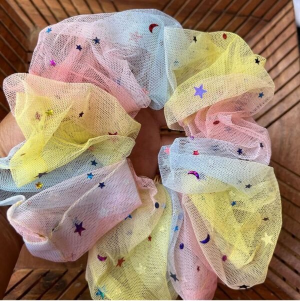 XXL Fluffy Colorful Scrunchy - Image 5