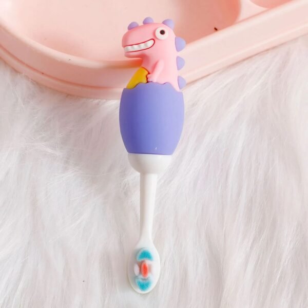 Dino Kids Microfibre Bristles Toothbrush (2+ yrs) - Image 7