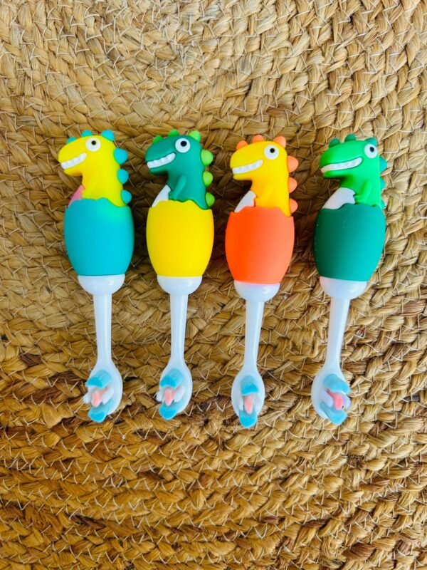 Dino Kids Microfibre Bristles Toothbrush (2+ yrs) - Image 3