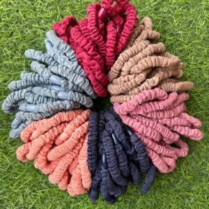 Skinny scrunchies Set (6 pcs)