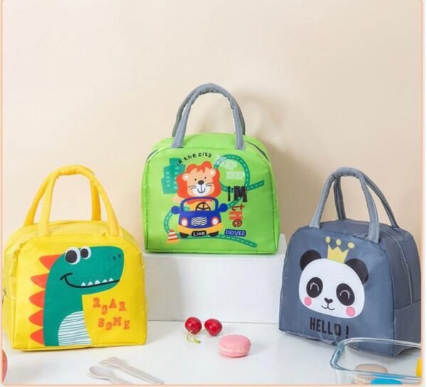 Cute prints insulated foil lunch bags