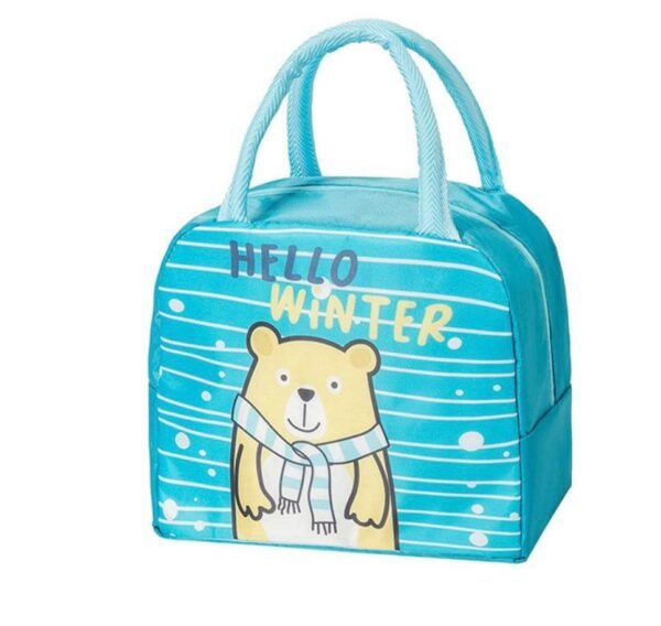 Cute prints insulated foil lunch bags - Image 4