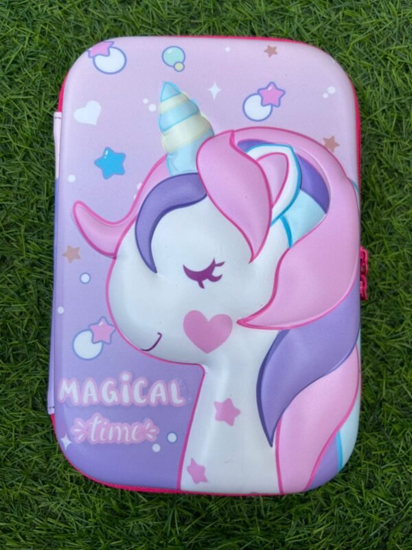 Unicorn 3D Eva Hard Case Pencil Pouch