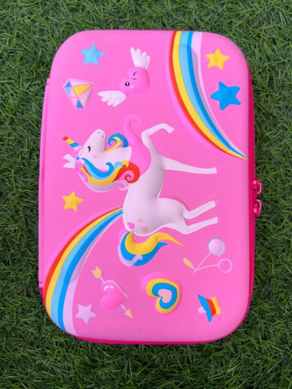 Unicorn 3D Eva Hard Case Pencil Pouch