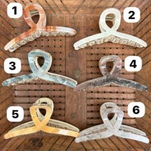 Marble look Bofeini Clawclip