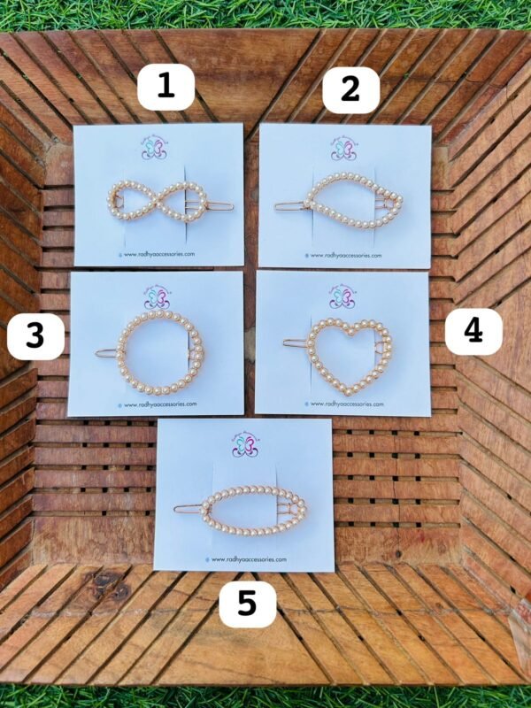 Pearl Lock hair Clips