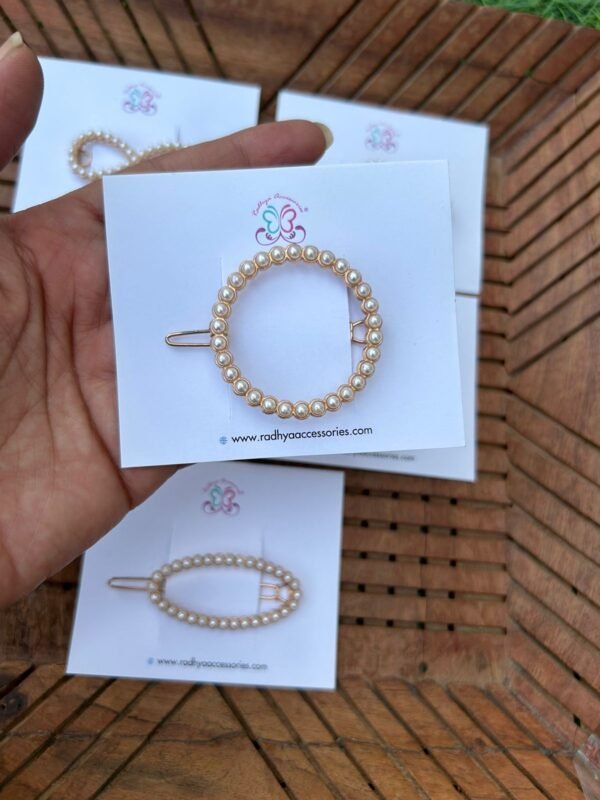 Pearl Lock hair Clips - Image 2