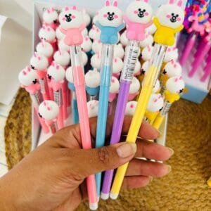 Teddy Push Pencils (Set of 2)