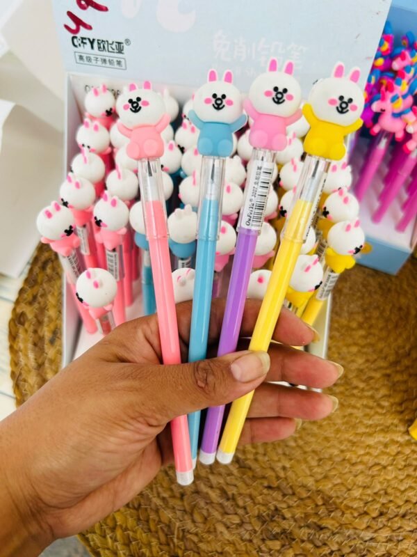 Teddy Push Pencils (Set of 2)