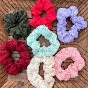 Solid color Scrunchies (Set of 2)