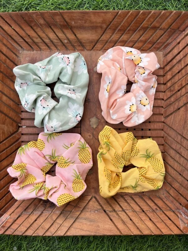 Large Cotton Scrunchies