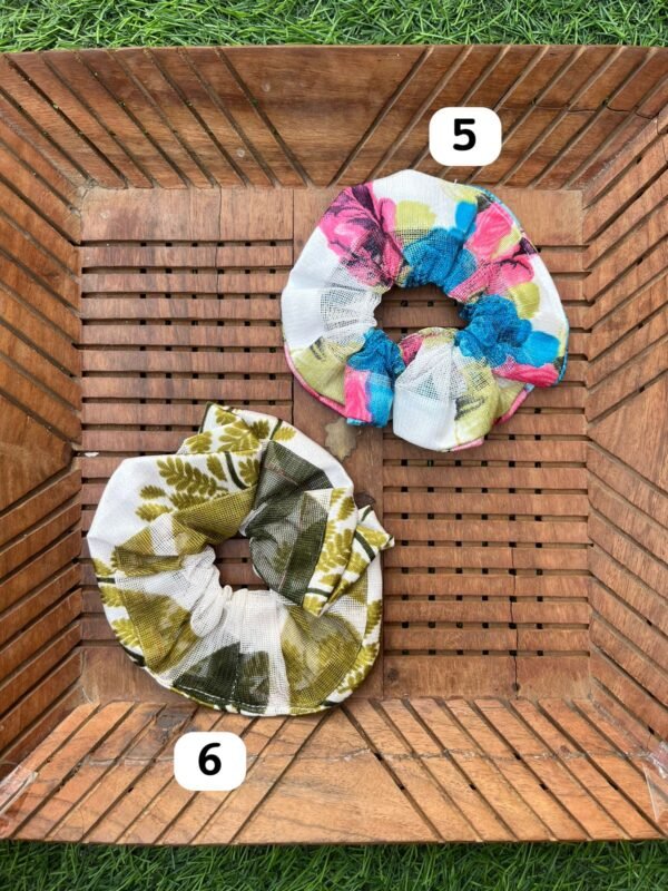 Large Cotton Scrunchies - Image 2