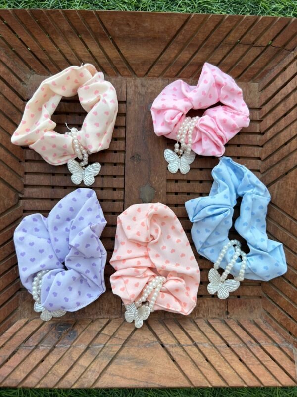 Butterfly Hanging Cotton Scrunchies