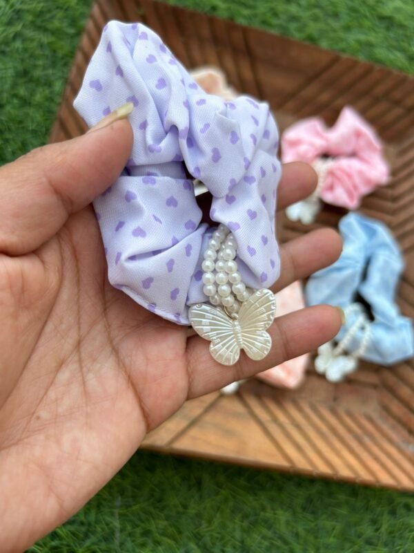 Butterfly Hanging Cotton Scrunchies - Image 2