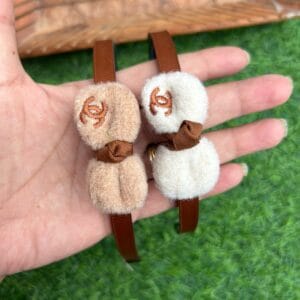 Woollen look Bow Hairband