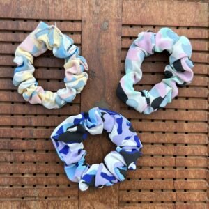 Colorful Skinny Scrunchies (Set of 2)