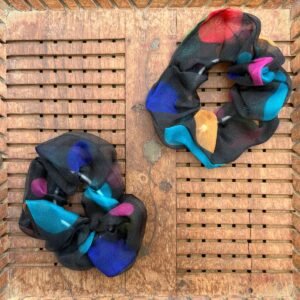 Colorful Organza Scrunchies