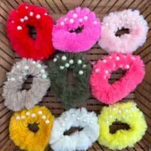 Pearl Furr Rubberband (Set of 2) Assorted