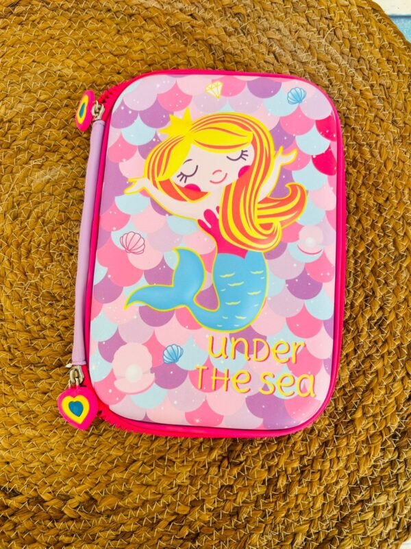 Mermaid Big Hard Case Pencil Pouch