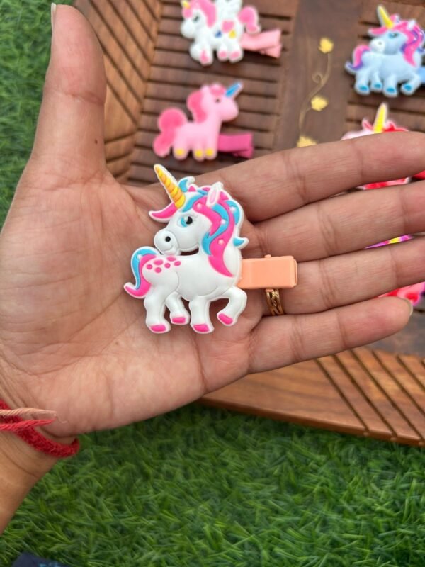 Unicorn Hair Clips - Image 2