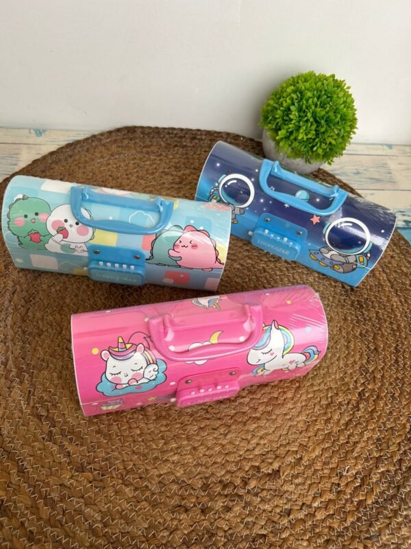 Suitcase Style Large Capacity Pencil Box