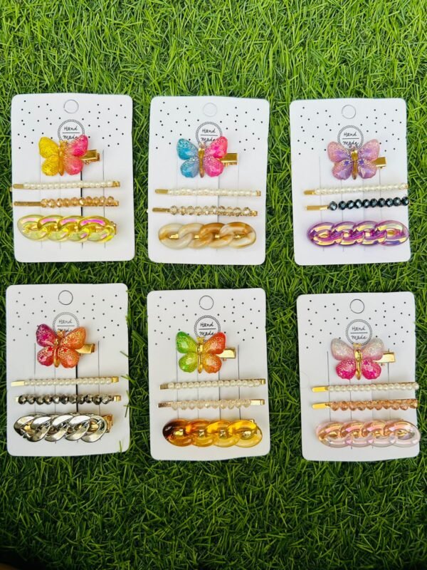 Colorful Hair Clip Combo Card - Image 2