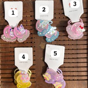 Kids Charms Rubberband Pair