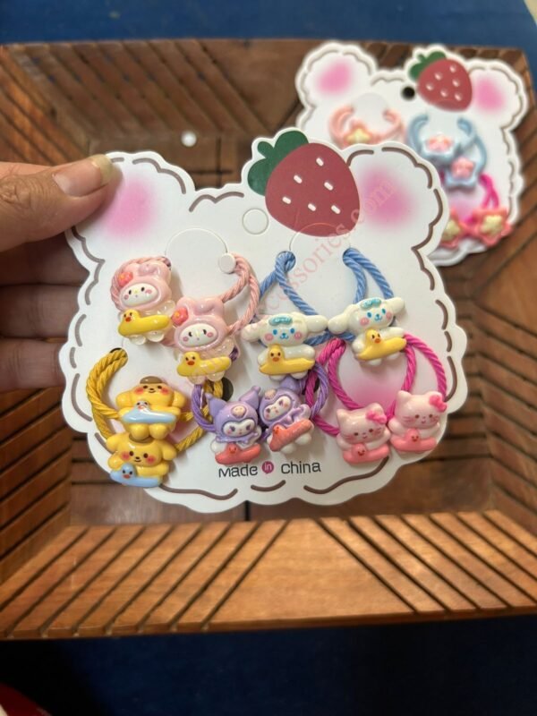 Cute Charms Rubberband Cards (5 pairs) - Image 9