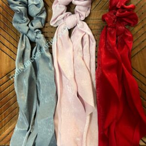 Solid color Tail Scrunchy