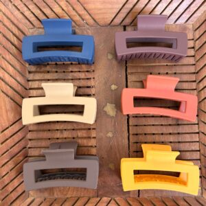 Rectangle Matte hair Claws(8 cm)