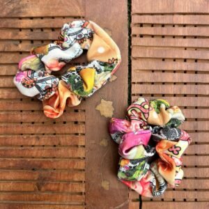 Printed Scrunchies (Pack of 2)
