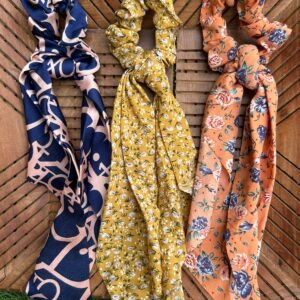 Printed Tail Scrunchy