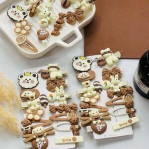 14 Hair Clips Combo Card