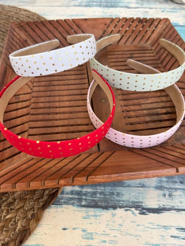 Soft Polka Dot Hairband - Image 2