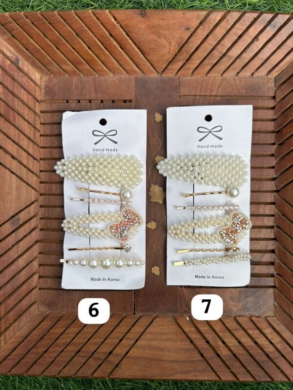 Korean Hair Clips Combo Card - Image 3