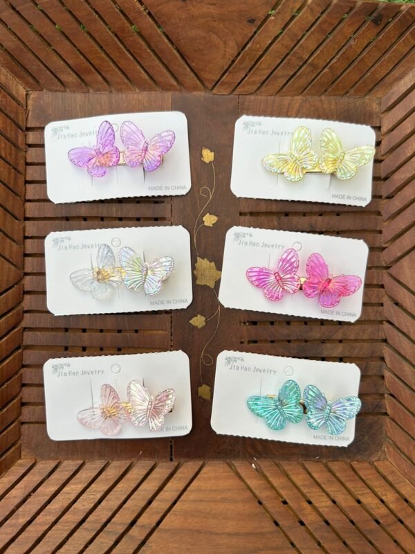 Holographic Butterfly Hair Clip - Image 4