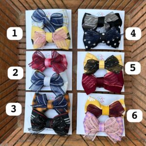 Bow Clip Pair