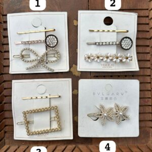 Hair Clips Combo Card