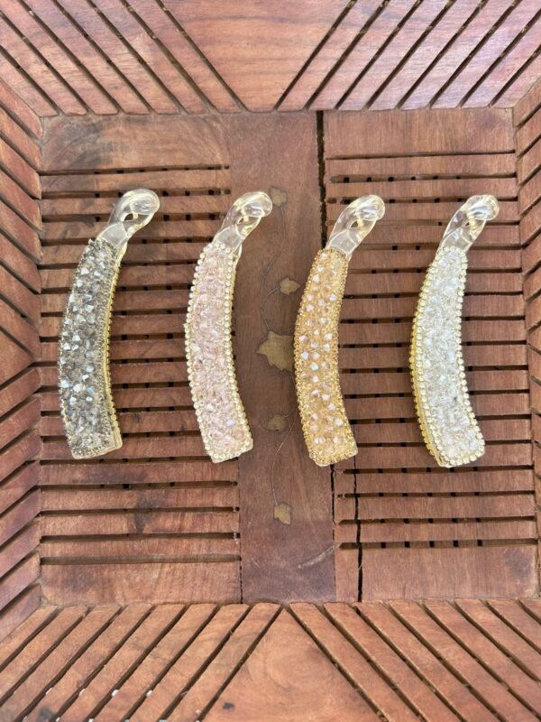 Korean Leidona Crinkle Big Banana Clips