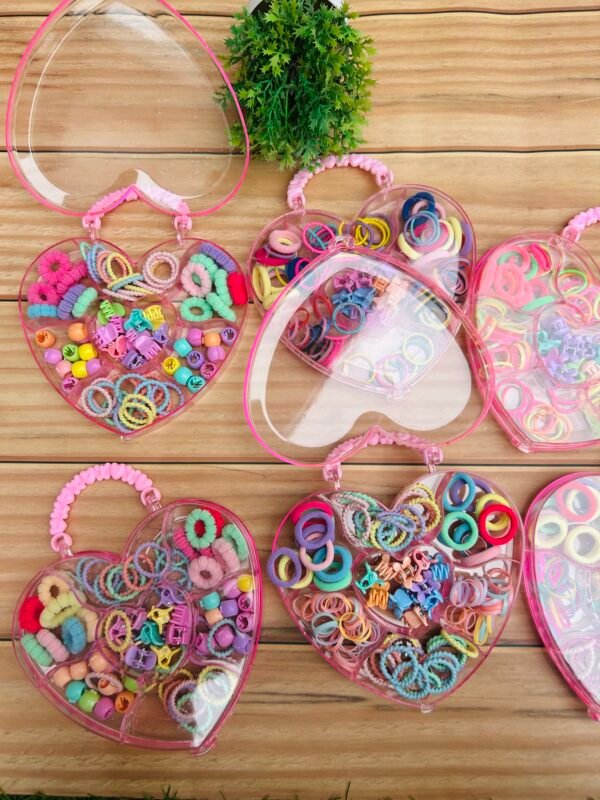 Hair Accessories Heart Box