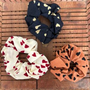Large size printed Scrunchies