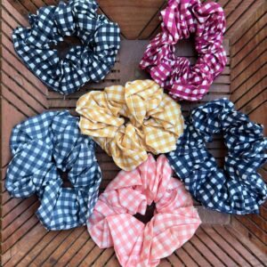 Large size printed Scrunchies (Pack of 2)