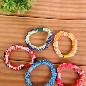 Ruffled Skinny Hairties (Pack of 5)
