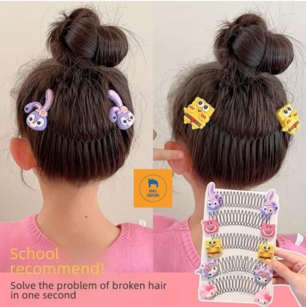 Cute Charms Hair Combs (Pack of 2) - Image 8