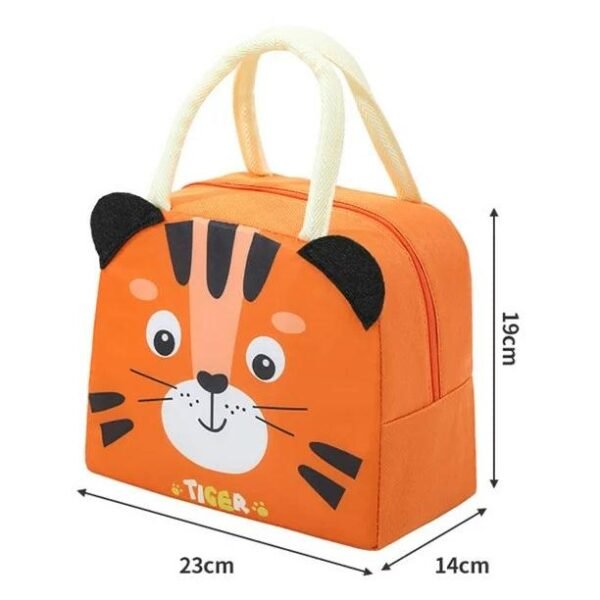 Cute 3d design Animal Printed Insulated Lunch bag for kids lunch bag - Image 8