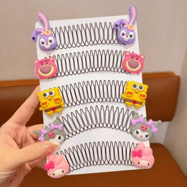 Cute Charms Hair Combs (Pack of 2)